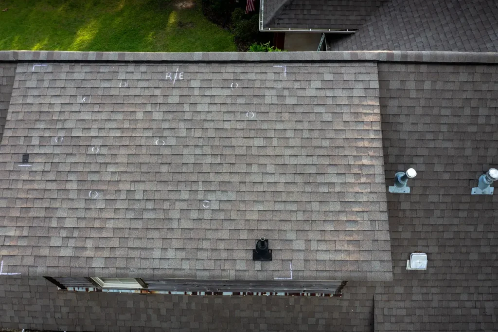 hail damage circles