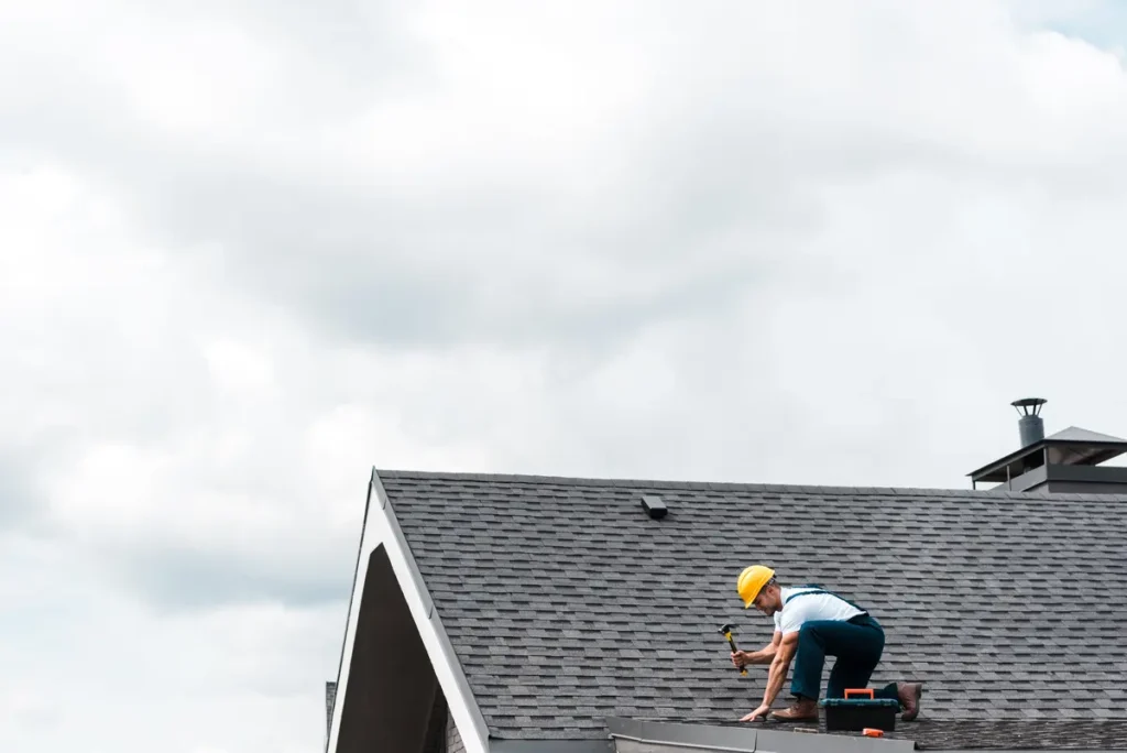 nailing shingles