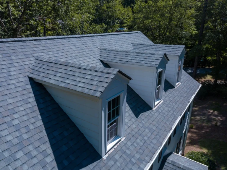 residential house with new shingles