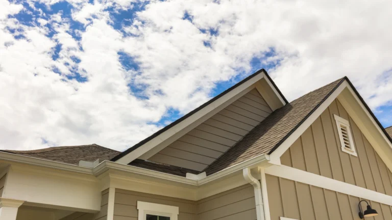 front walkway view of a new roof in Wells, IA