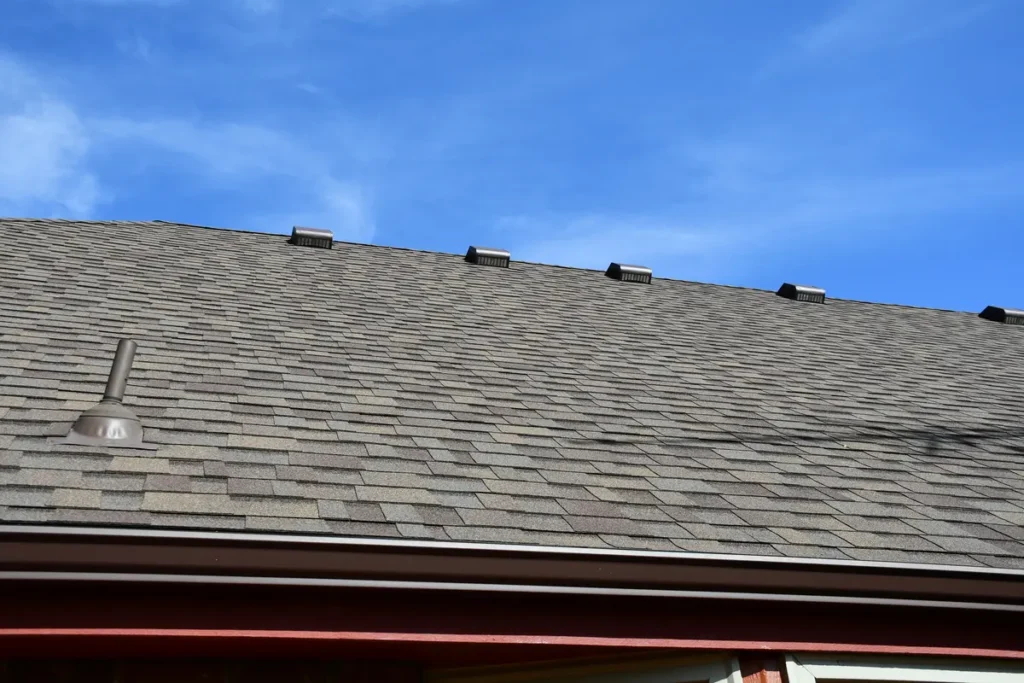 box vents in a roof