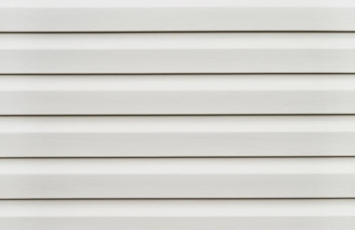 close up vinyl siding
