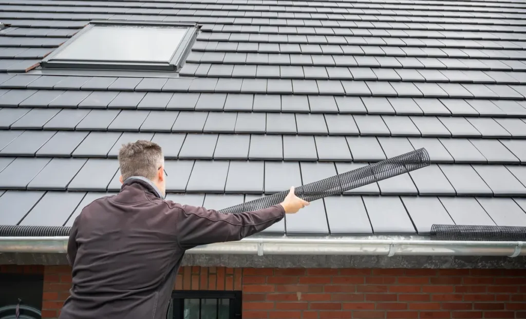 gutter guard installation