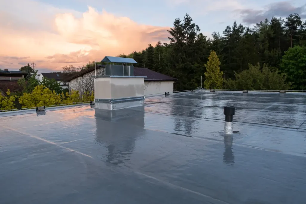 new flat roof