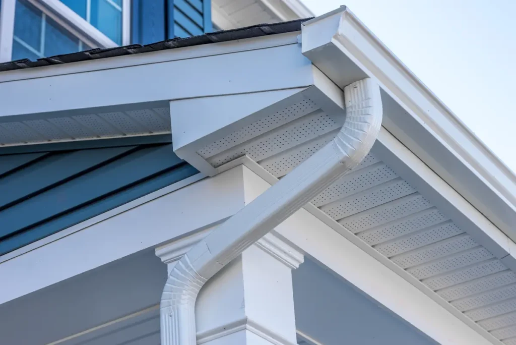 white gutters