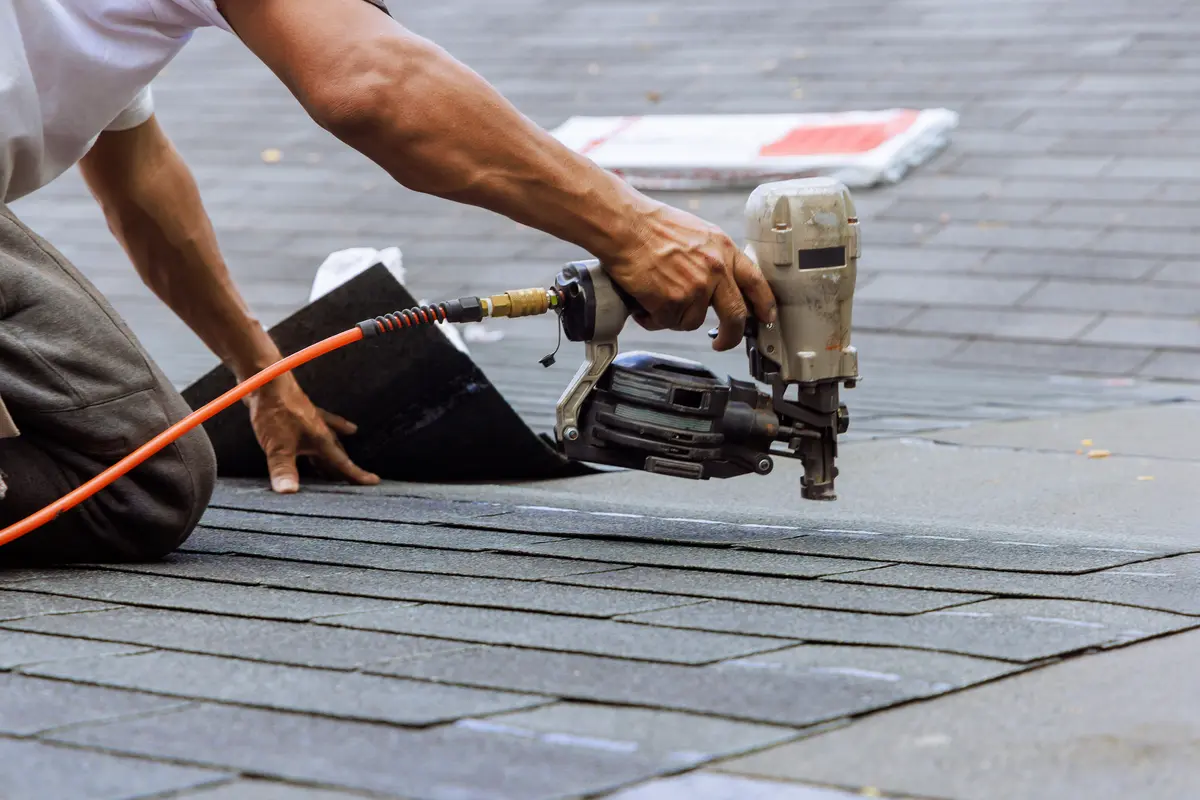 installing a roof